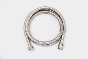 1.2米不锈钢抛光加密双扣淋浴软管防爆金属花洒管